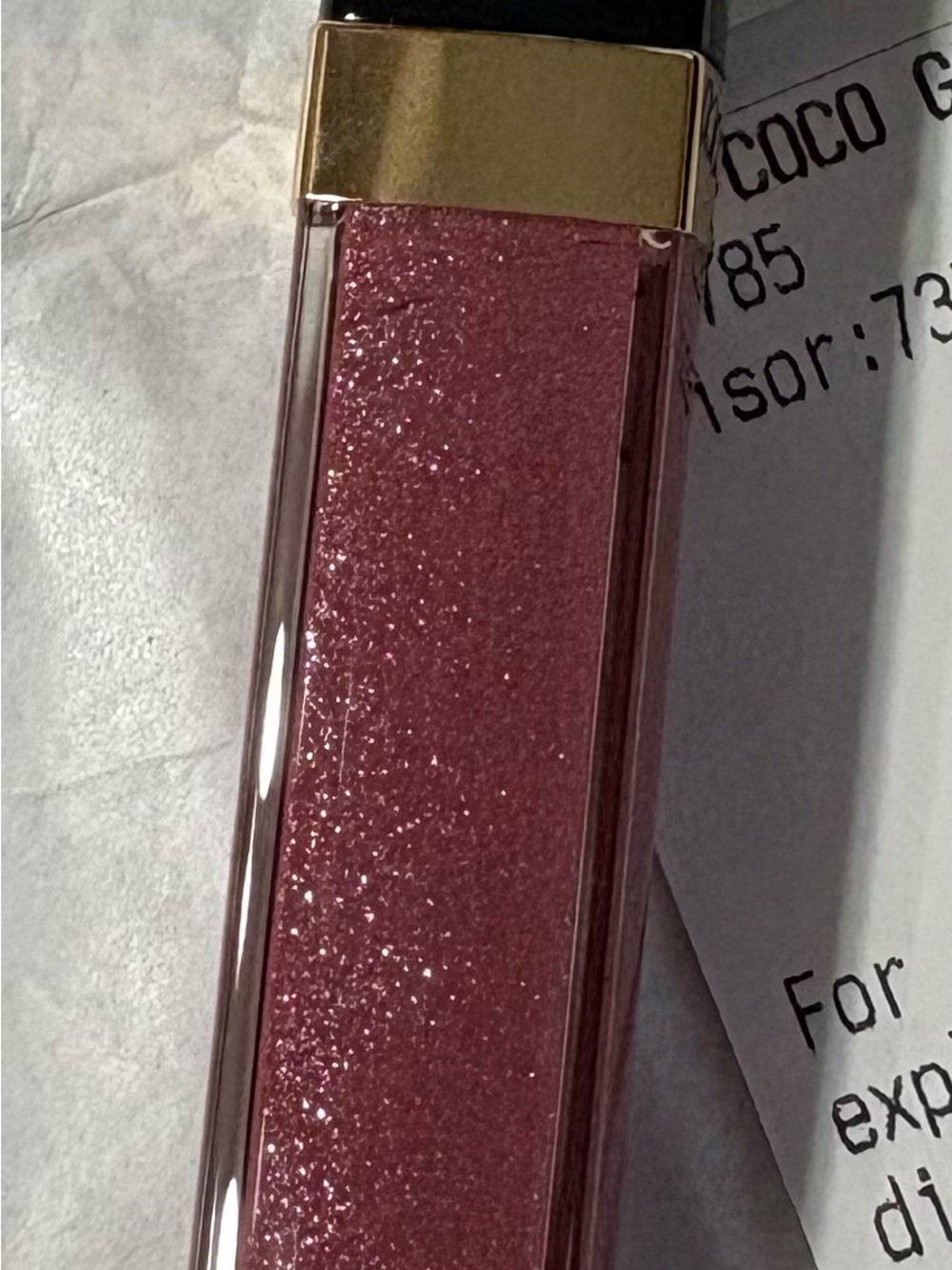 NEW 2/2026 CHANEL Shimmery Rose Pink Lip Gloss - Picture 3 of 7